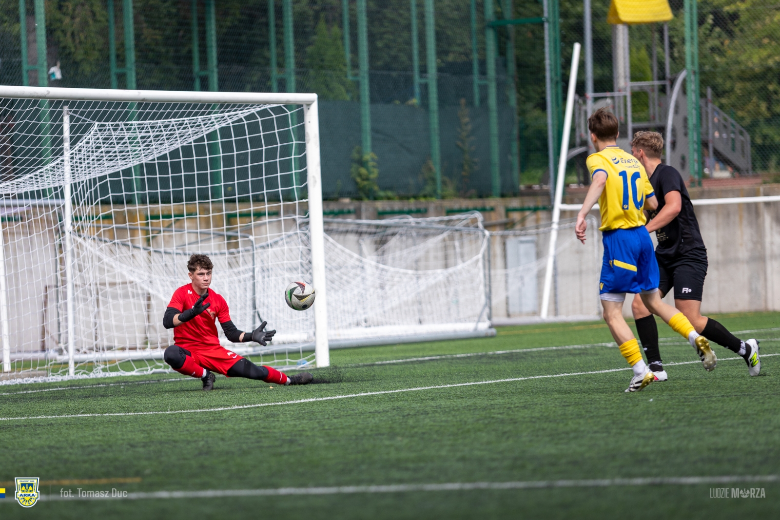 Zdjęcie I liga wojewódzka A1 Junior: Arka- Kaszubia 10:0