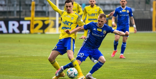 Fortuna 1 liga: Miedź Legnica - Arka Gdynia 1:2