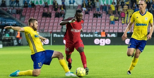 FC Midtjylland - Arka 2:1. Zabrakło 120 sekund!