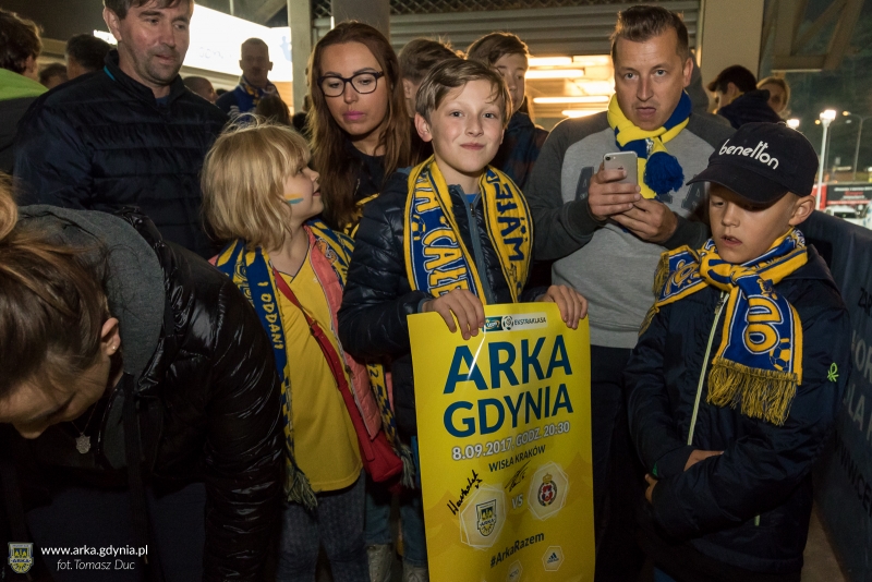Kulisy meczu Arka - Wisła Kraków: Tak trzymać!-image