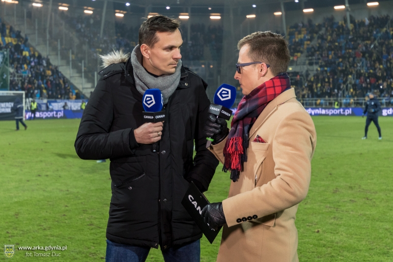 Kulisy meczu Arka-Lech.-image