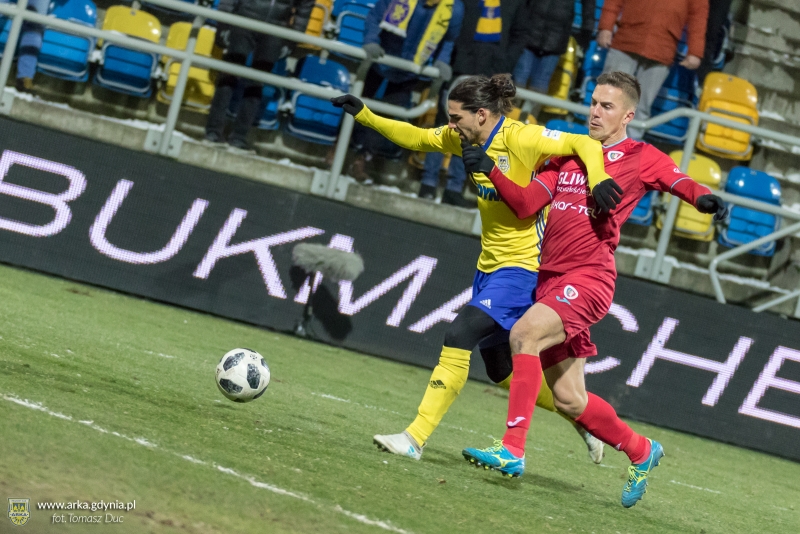 Kulisy meczu Arka - Piast Gliwice.-image
