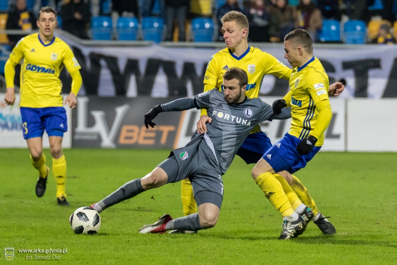 Centrum meczowe: Arka Gdynia - Legia Warszawa-image