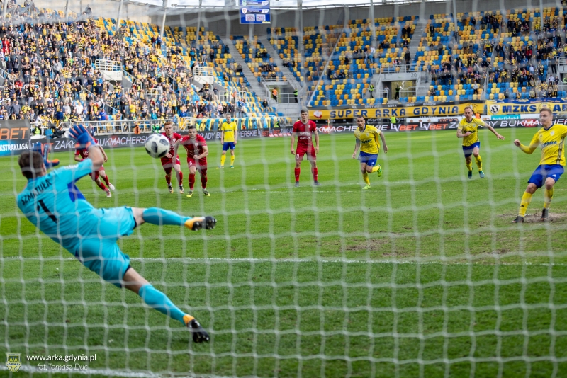 Kulisy meczu Arka-Piast.-image