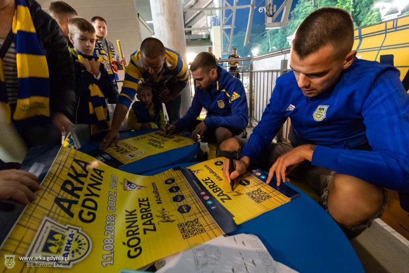 Wokół meczu: Arka Gdynia - Górnik Zabrze-image