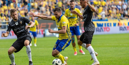 Statystyka meczu  Arka Gdynia - Zagłębie Sosnowiec