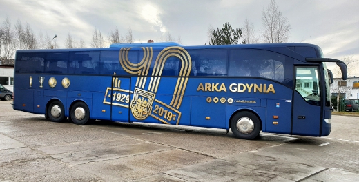 Klubowy autokar odwiedzi dzielnice Gdyni.