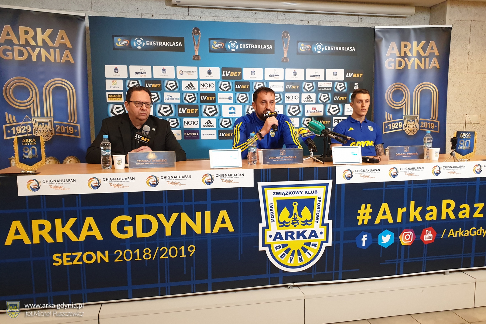 Konferencja przed Piastem Gliwice-image