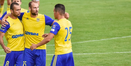 Statystyka meczu Górnik Polkowice - Arka Gdynia