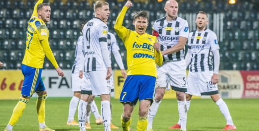 Sandecja Nowy Sącz - Arka Gdynia 1:5! Znów skuteczni!