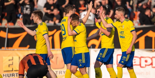 Centrum pomeczowe: Chrobry Głogów - Arka Gdynia 0:3