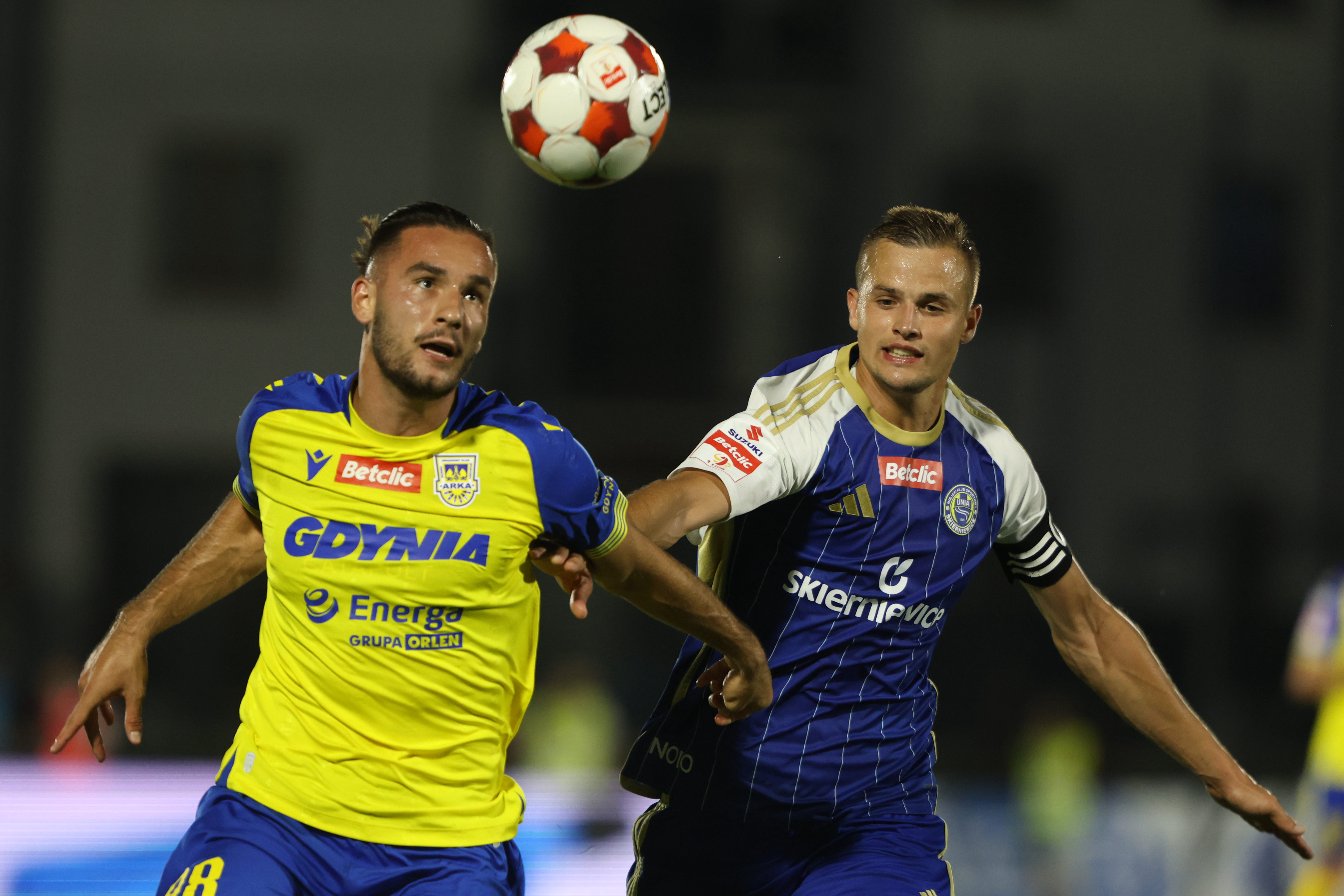 Zdjęcie Betclic 1 Liga: Unia Skierniewice - Arka Gdynia 2:0
