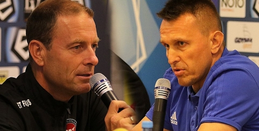Konferencja przed meczem Arka - FC Midtjylland.