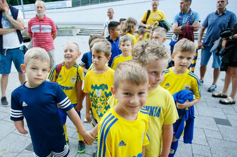 Kulisy meczu Arka-Śląsk Wrocław.-image