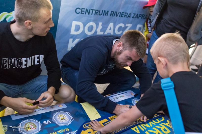 Kulisy meczu Arka-Śląsk Wrocław.-image