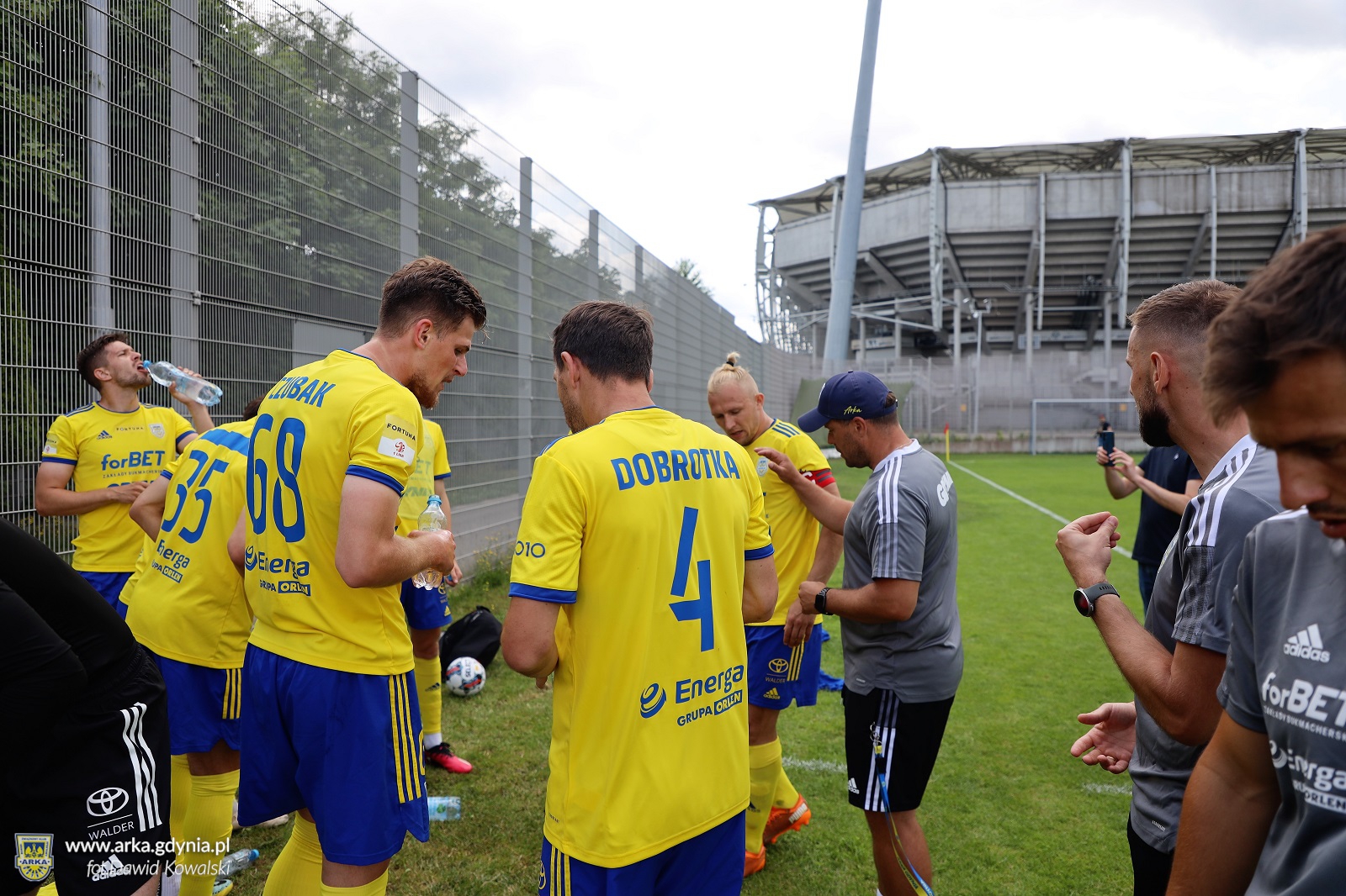 Zdjęcie Sparing nr 1: Arka Gdynia - Chojniczanka Chojnice