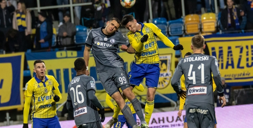 Arka Gdynia - Legia Warszawa 1:2. Znowu jedną bramką...