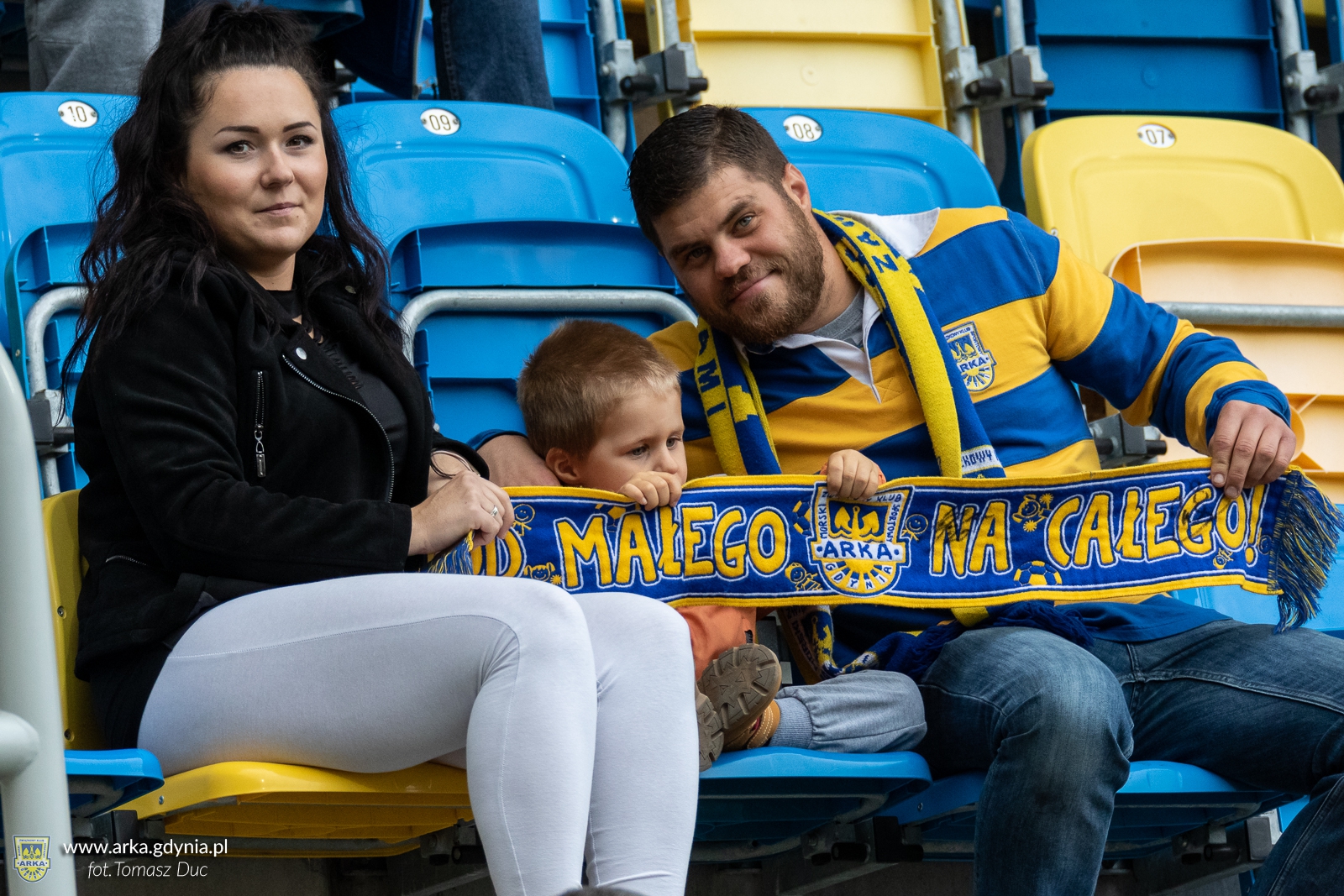Wspierali Arkę w meczu z Piastem Gliwice-image
