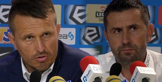 Pomeczowa konferencja. Zadecydowały stałe fragmenty.