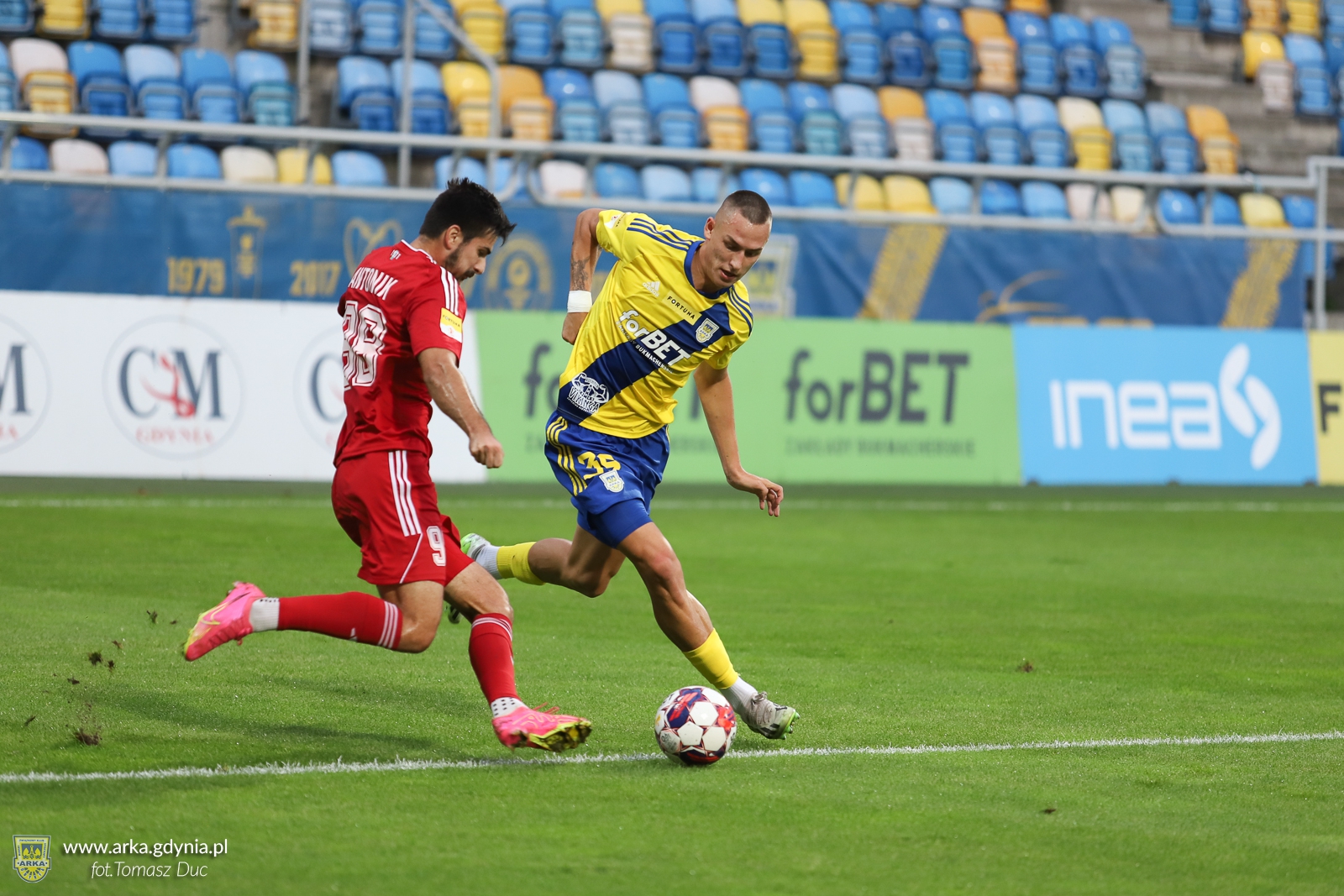 Zdjęcie Arka Gdynia - Miedź Legnica