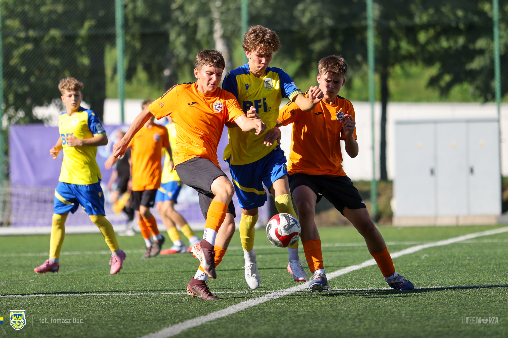 Zdjęcie CLJ U15: Arka Gdynia - APR Lampart Poznań