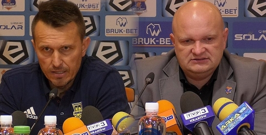 Trenerzy po meczu Bruk-Bet Termalica - Arka.