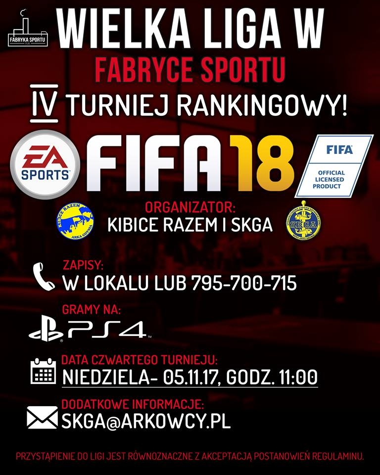 IV turniej rankingowy FIFA 18!-image