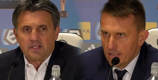 Trenerzy po meczu Legia - Arka.