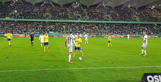 Statystka meczu Legia - Arka.