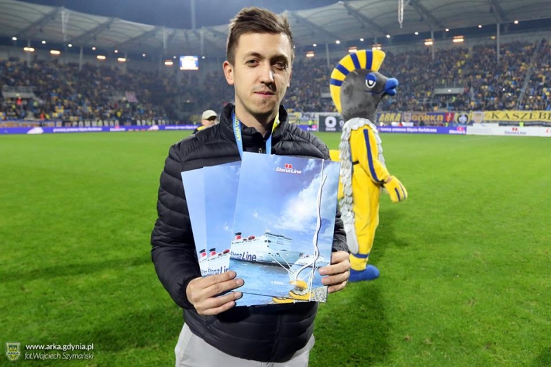 Kulisy meczu Arka-Lechia.-image