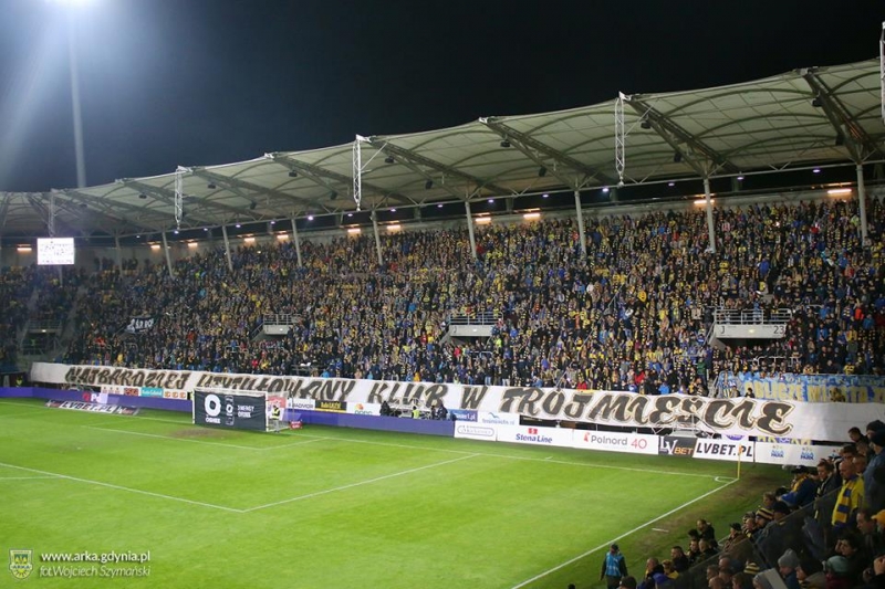 Kulisy meczu Arka-Lechia.-image