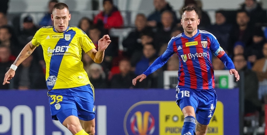Centrum pomeczowe Pucharu Polski: Polonia Bytom - Arka Gdynia 1:3 pd.