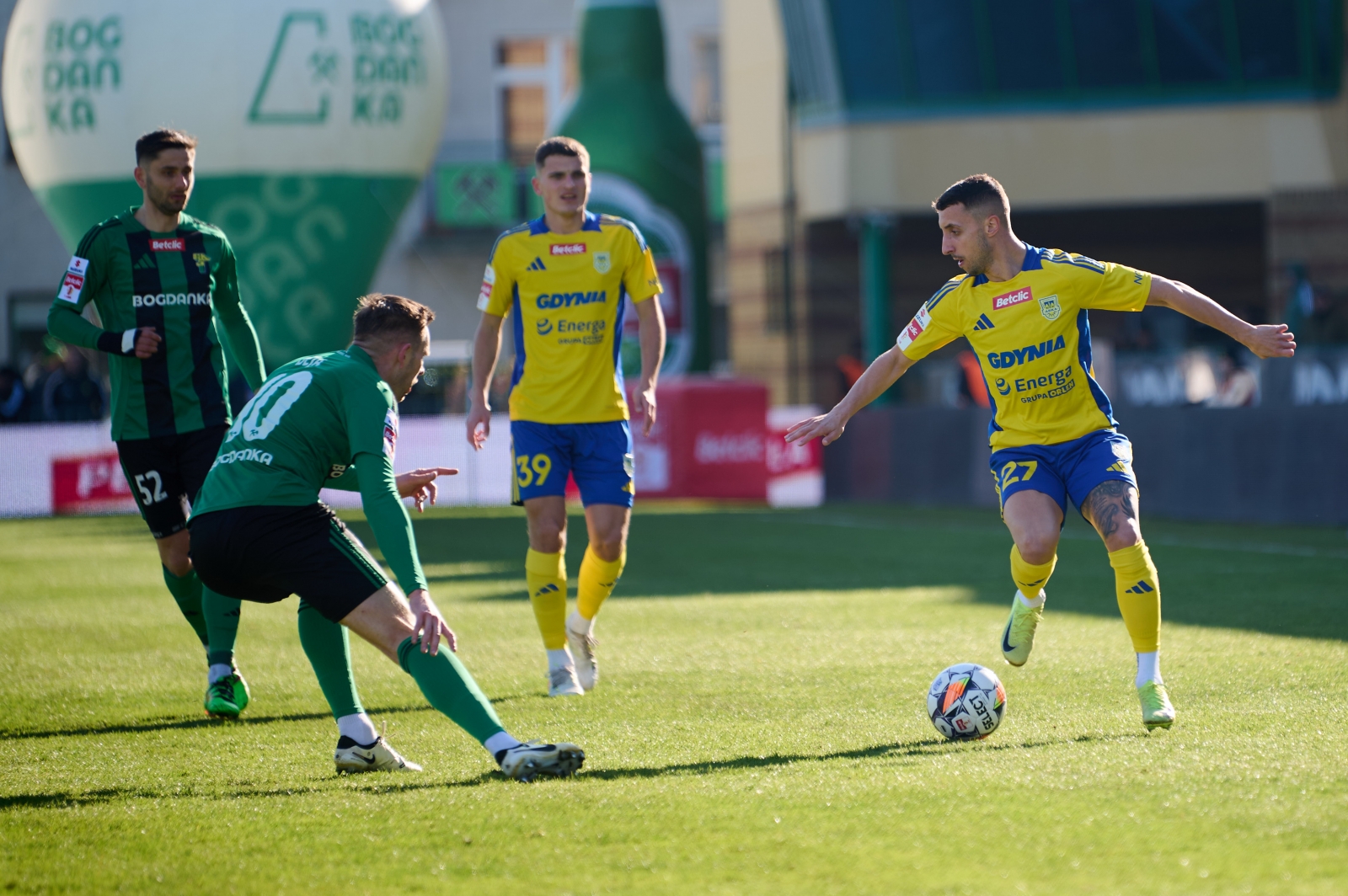 Zdjęcie Górnik Łęczna - Arka Gdynia