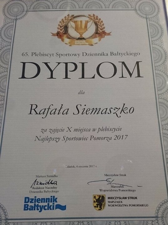 Rafał Siemaszko wśród najlepszych!-image