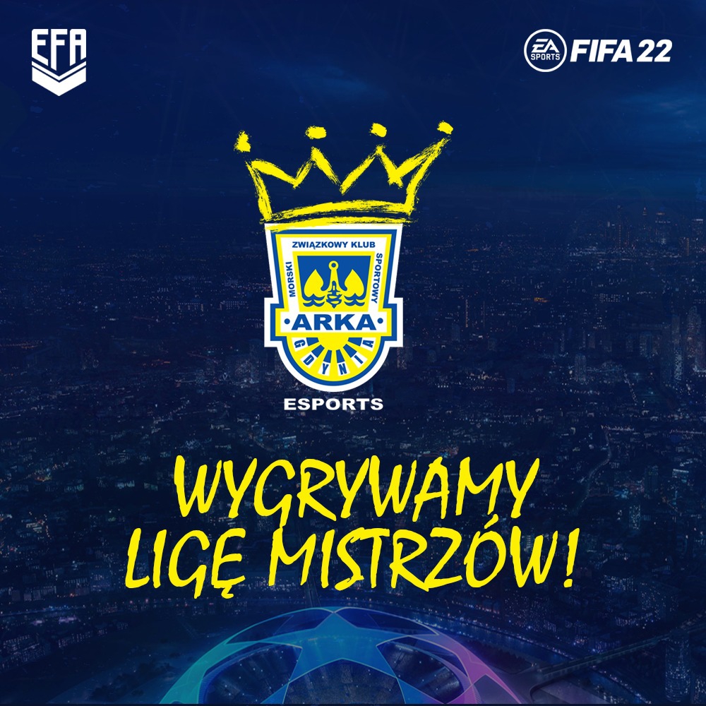 Arka Gdynia eSports zwycięzcą Ligi Mistrzów Wirtualnych Klubów!-image