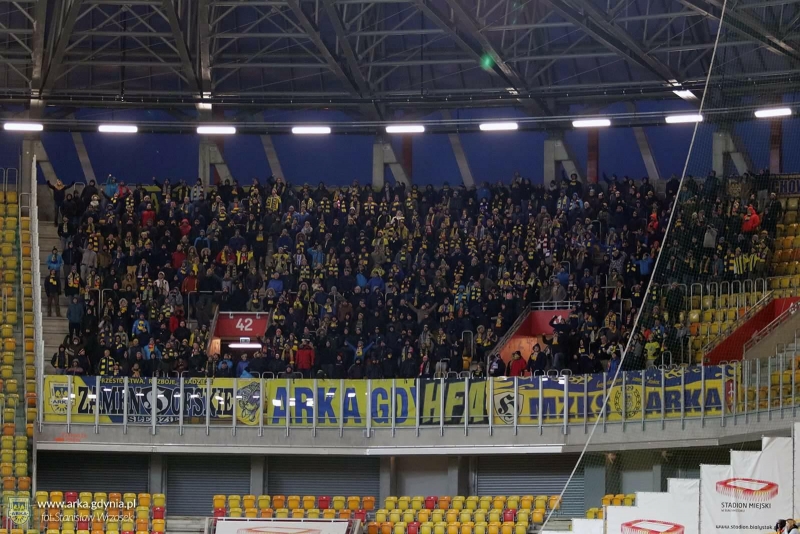 Statystyka meczu Jagiellonia - Arka.-image