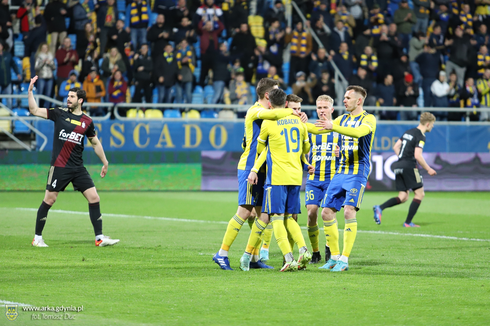 Arka Gdynia - ŁKS Łódź 2:0-image