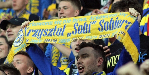 Kulisy meczu Arka - Śląsk.