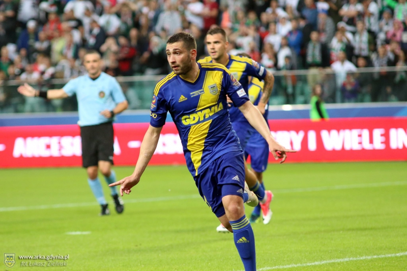 Statystyka meczu Legia - Arka.-image