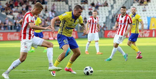 Statystyka meczu Cracovia - Arka