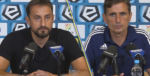 Trenerzy po meczu Arka Gdynia - Górnik Zabrze