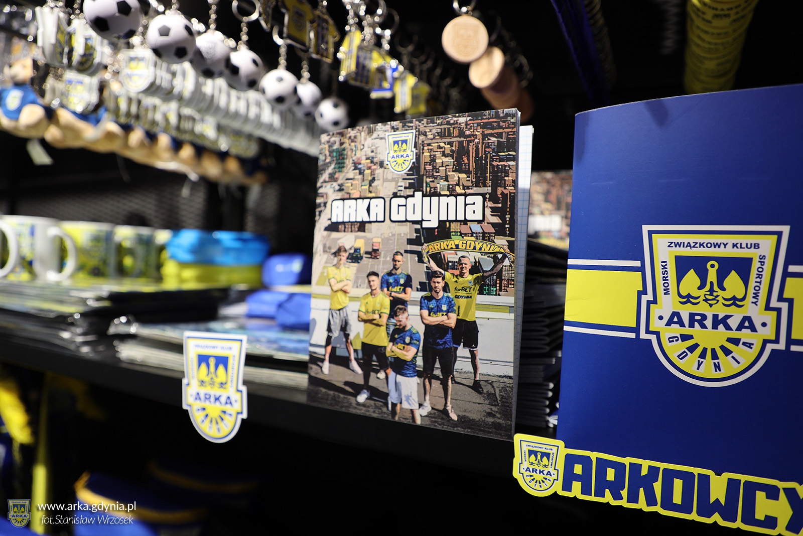 Zdjęcie Spotkanie w oficjalnym sklepie Arki Gdynia - Karol Czubak oraz Omran Haydary