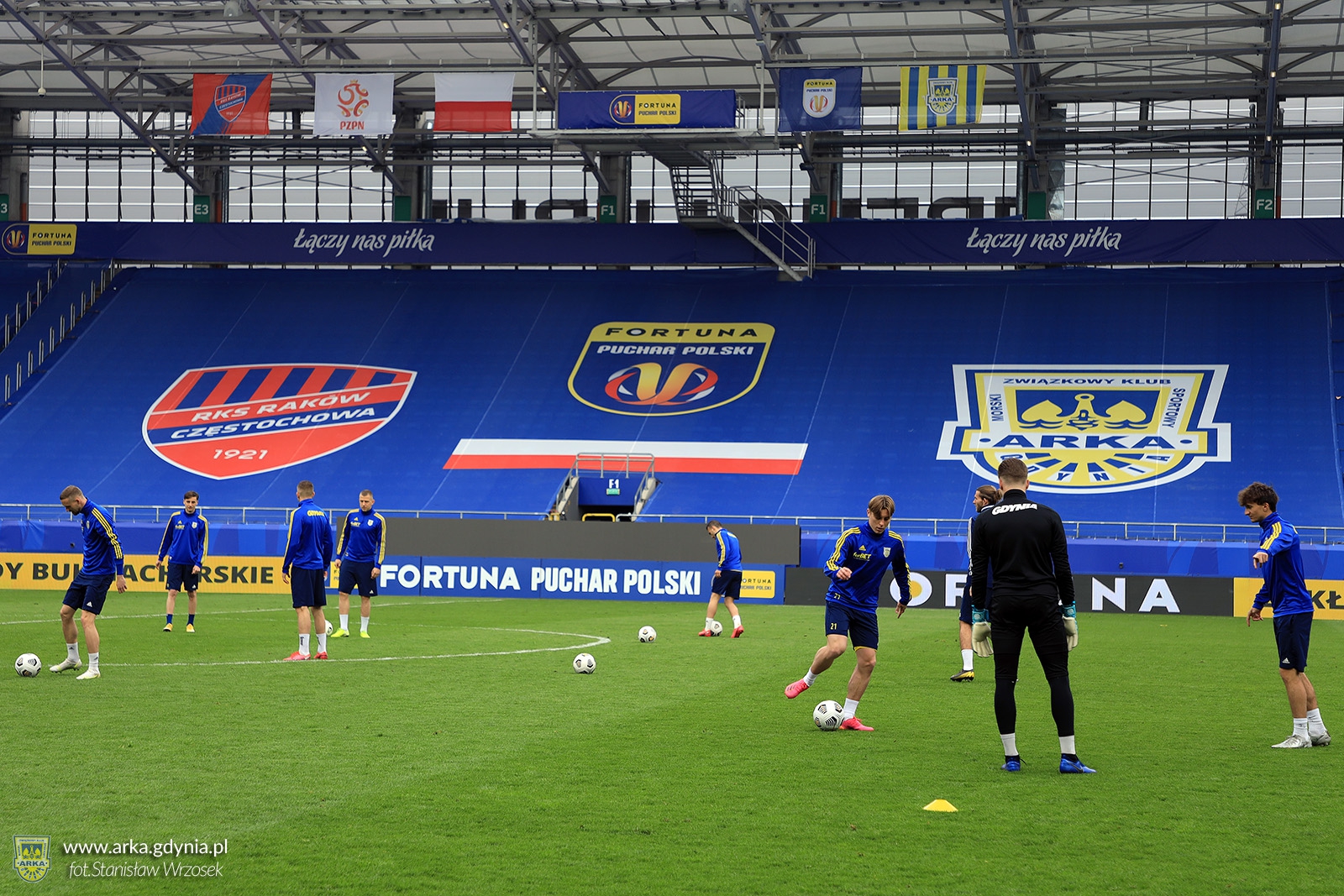 Zdjęcie Trening przed Finałem Fortuna Pucharu Polski