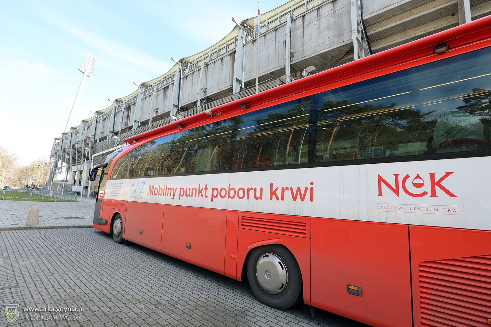 Zdjęcie Kropelka Energii - oddaj krew z Energa SA i Arka Gdynia