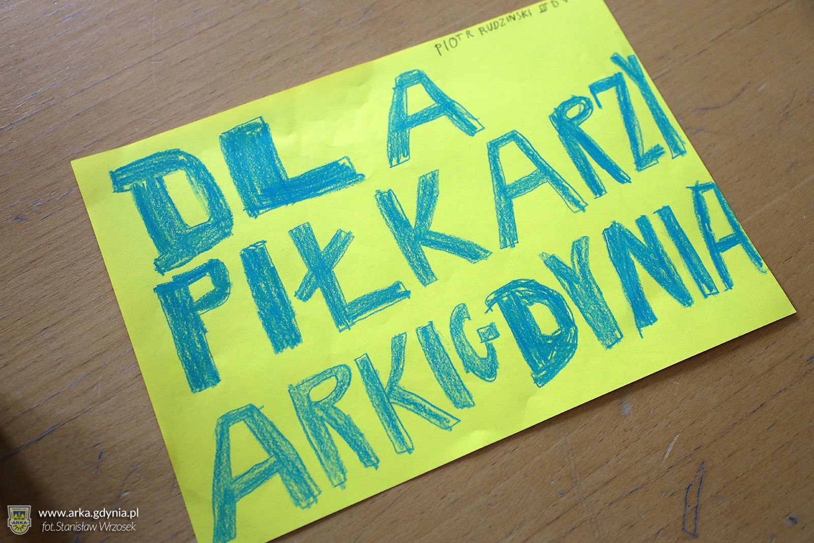 Zdjęcie Wizyta piłkarzy w Szkole Podstawowej nr 44 w Gdyni