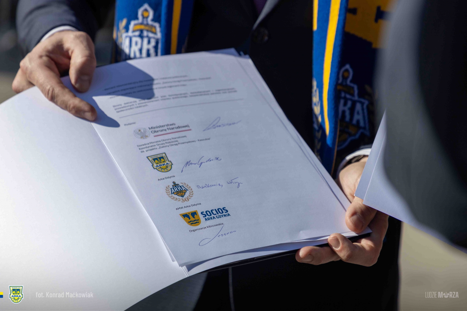 Arka Gdynia zaproszona do projektu MON-image