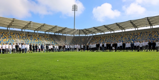 Rozpoczęcie roku szkolnego klas sportowych Arki