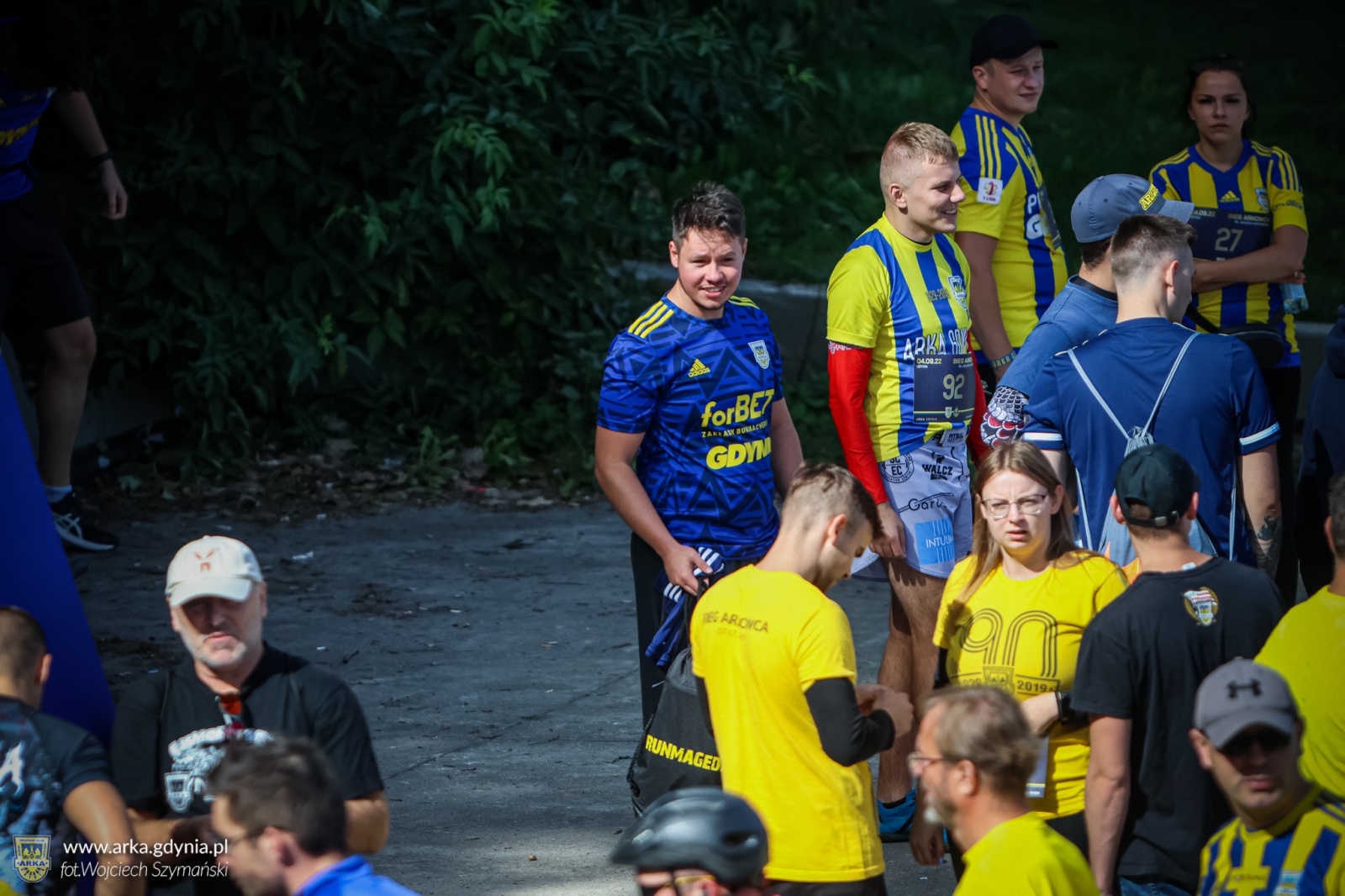 Zdjęcie Bieg Arkowca im. Janusza Kupcewicza oraz odsłonięcie pamiątkowej tablicy cz.II