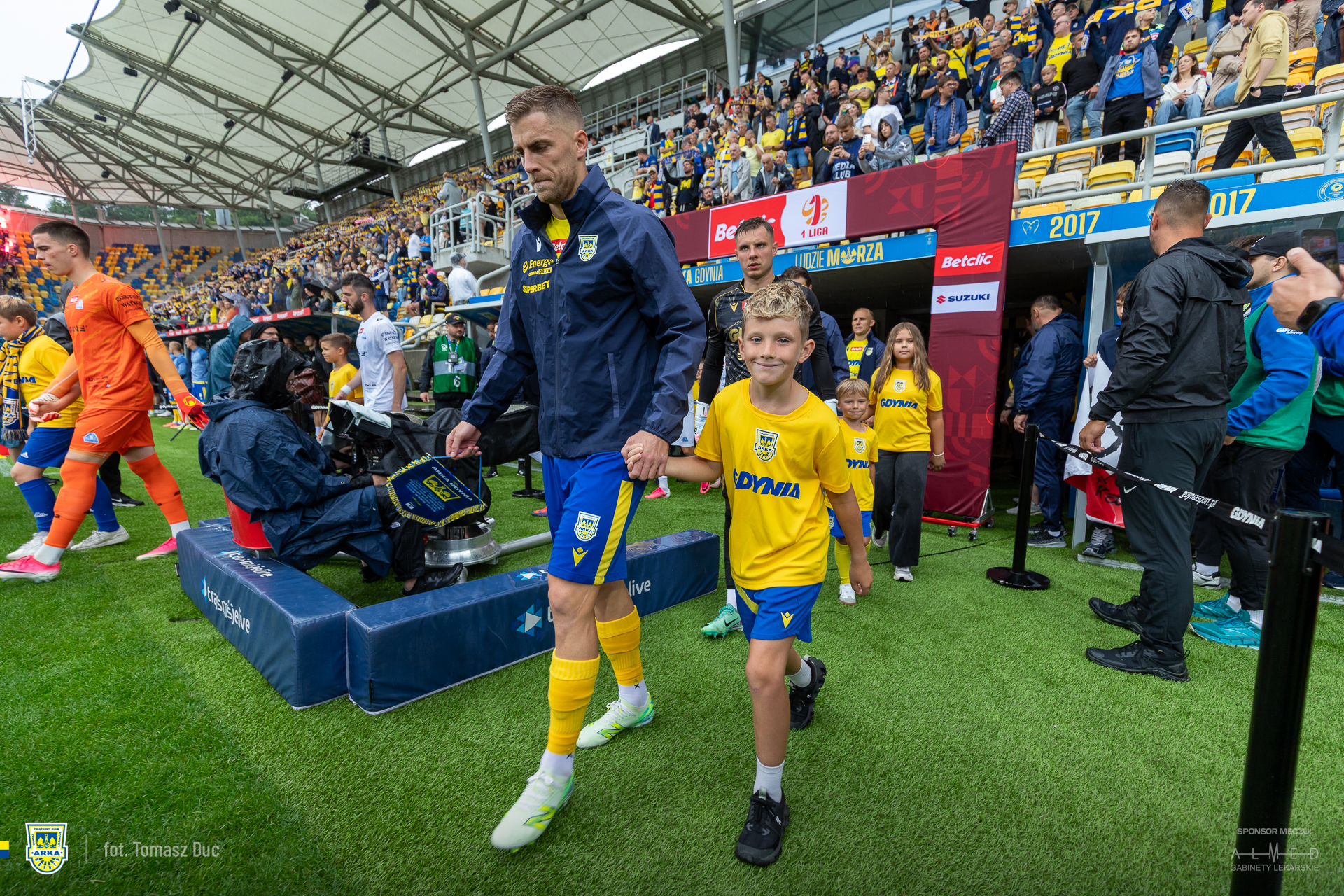 Zdjęcie Betclic 1 Liga: Arka Gdynia - Stal Rzeszów 4:0 cz. I