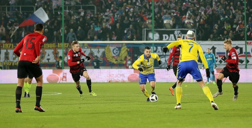 Górnik Zabrze - Arka 1:1. Piękny gol Nalepy!